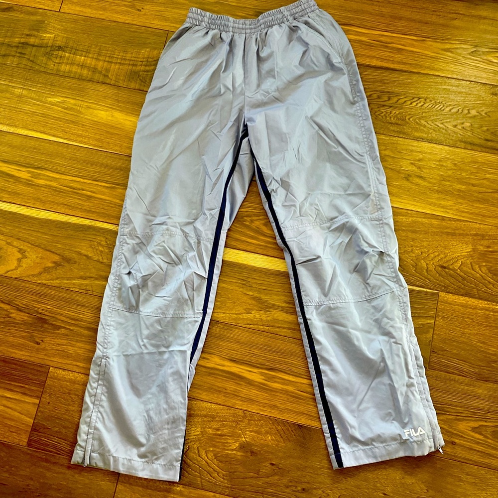 vintage FILA swishy pants